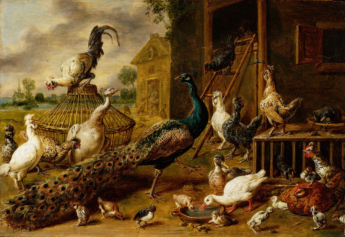 Adriaen van Utrecht - Poultry Farm