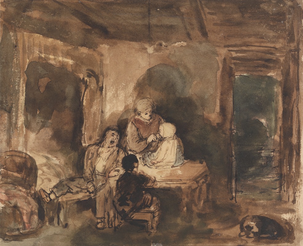 John Burnet - Cottage Interior