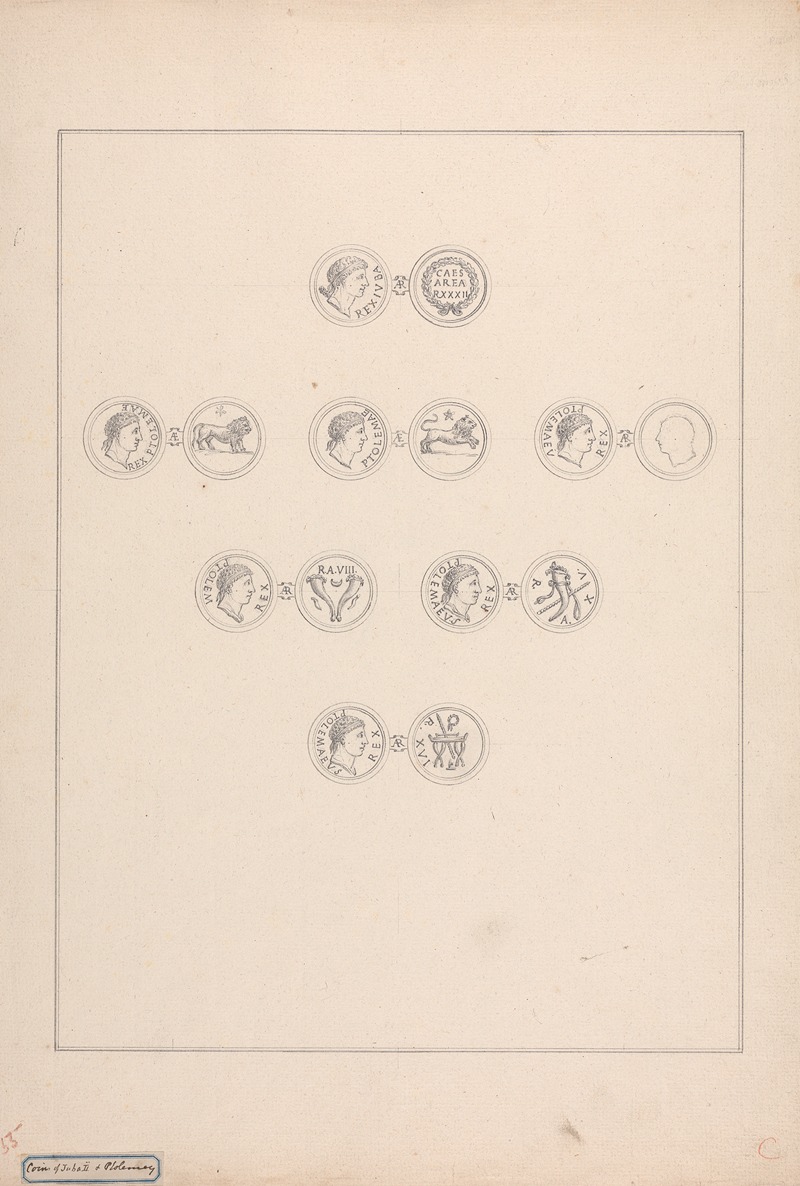 Luigi Balugani - Coins of Juba II and Ptolemay