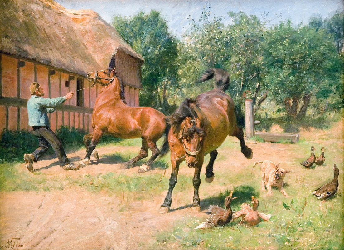 Hans Michael Therkildsen - Kåde heste