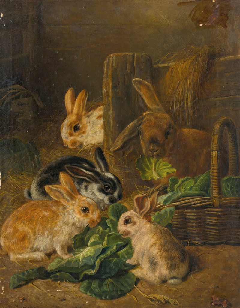 Alfred Richardson Barber - Rabbits