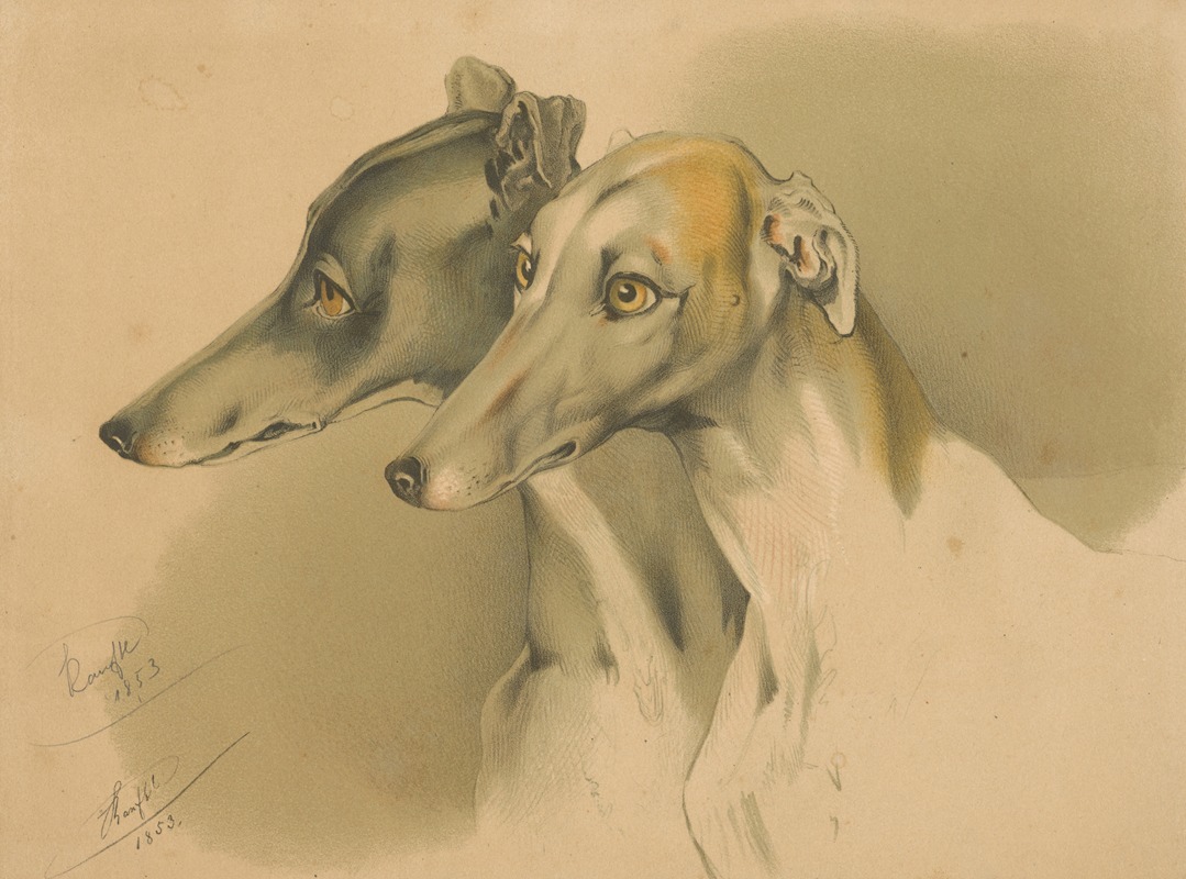 Johann Matthias Ranftl - Hunting dogs