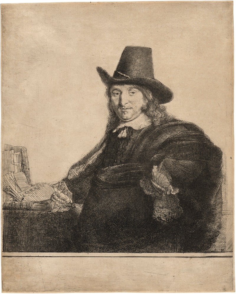 Rembrandt van Rijn - Jan Asselijn, Painter (‘Krabbetje’)