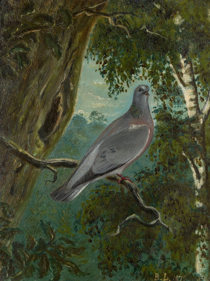 Bruno Liljefors - Stock Dove