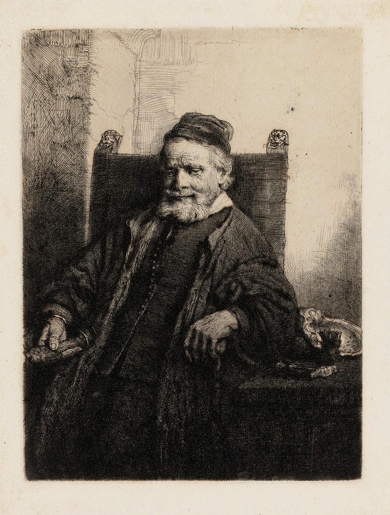 Rembrandt van Rijn - Jan Lutma, Goldsmith
