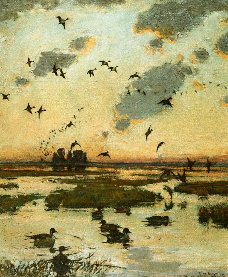 Frank Weston Benson   - The Duck Marsh