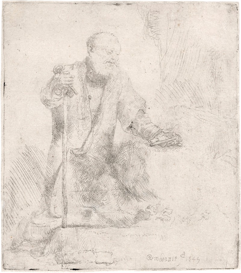 Rembrandt van Rijn - Saint Peter in Penitence