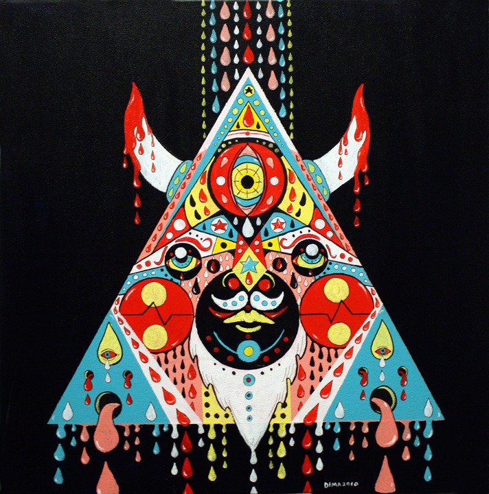 Moondog by Dimitri Drjuchin Artvee