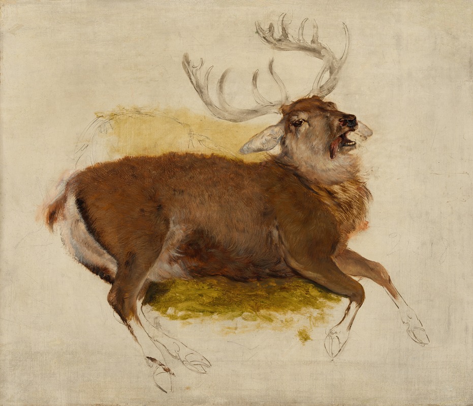 Sir Edwin Henry Landseer - Dying Stag