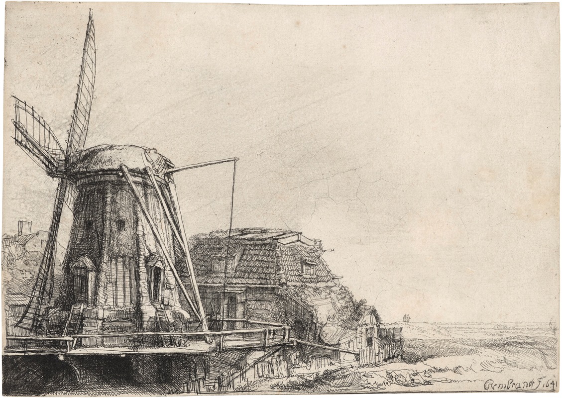 Rembrandt van Rijn - The Windmill