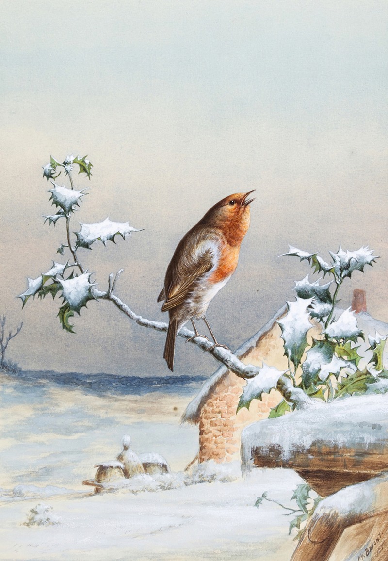 Harry Bright - Winter – A Cock Robin