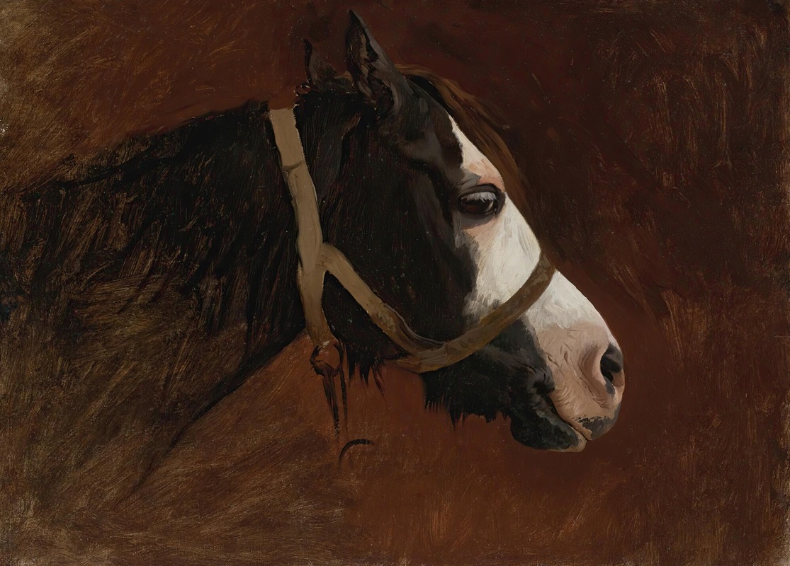 Jean-Léon Gérôme - Profile Of A Horse