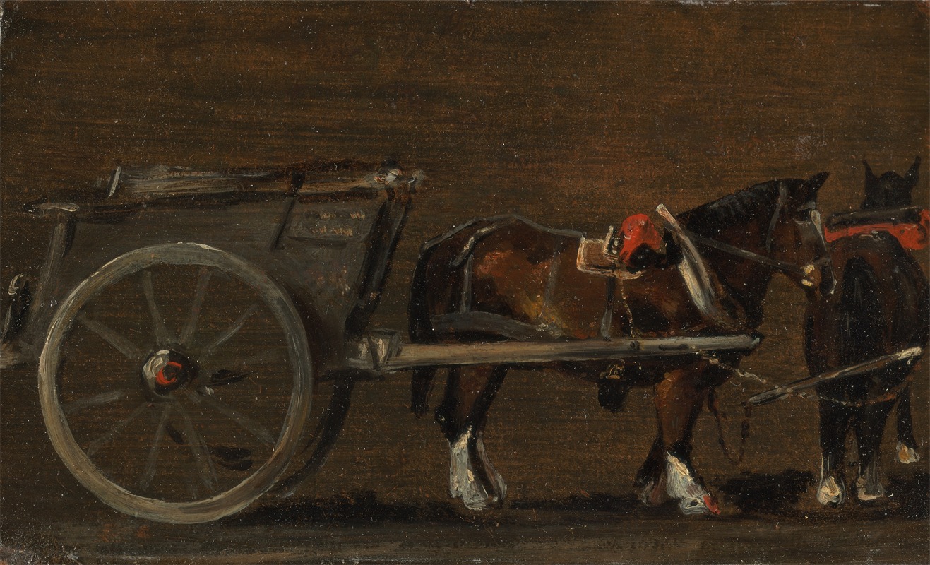 John Constable - Horse and Cart