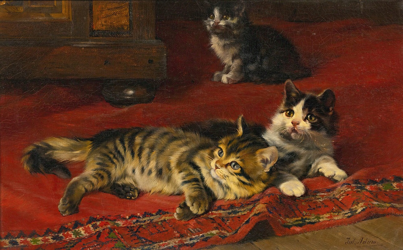 Julius Adam the younger - Kittens