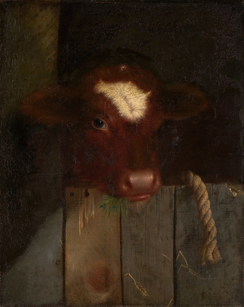 William Merritt Chase - The Family Cow (Calf’s Head)