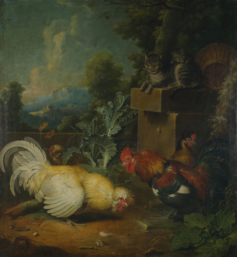 Jacob Samuel Beck - Roosters And Cats