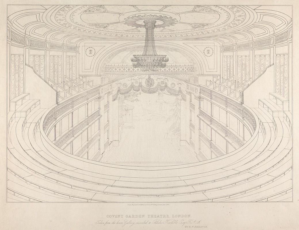 Robert William Billings - Convert Garden Theatre, London