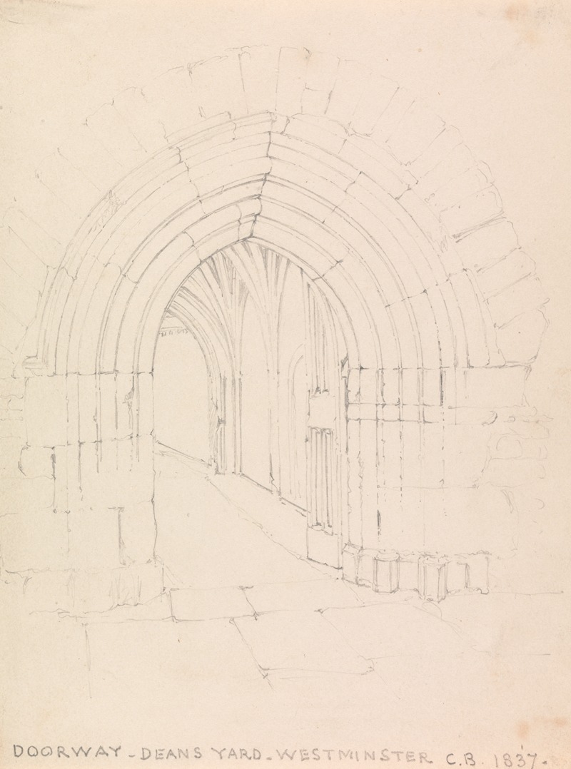 Sir Charles Barry - Doorway, Dean’s Yard, Westminster