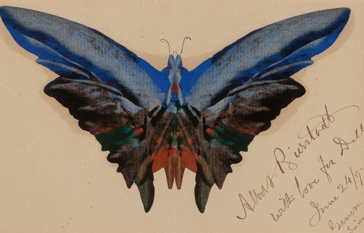 Albert Bierstadt - Butterfly, For Dell