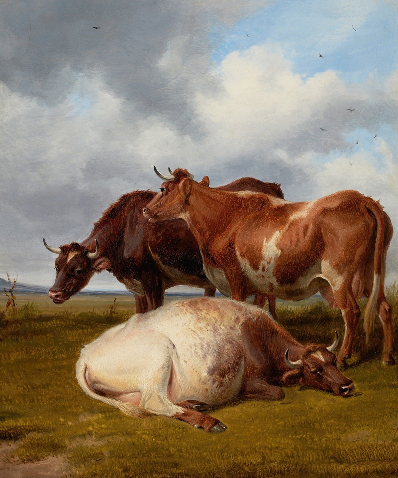 Thomas Sidney Cooper - Cattle Grazing