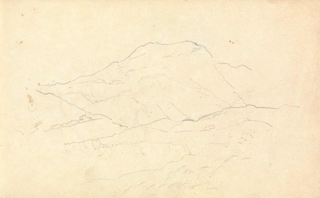 Thomas Bradshaw - Rough Sketch of Mountains