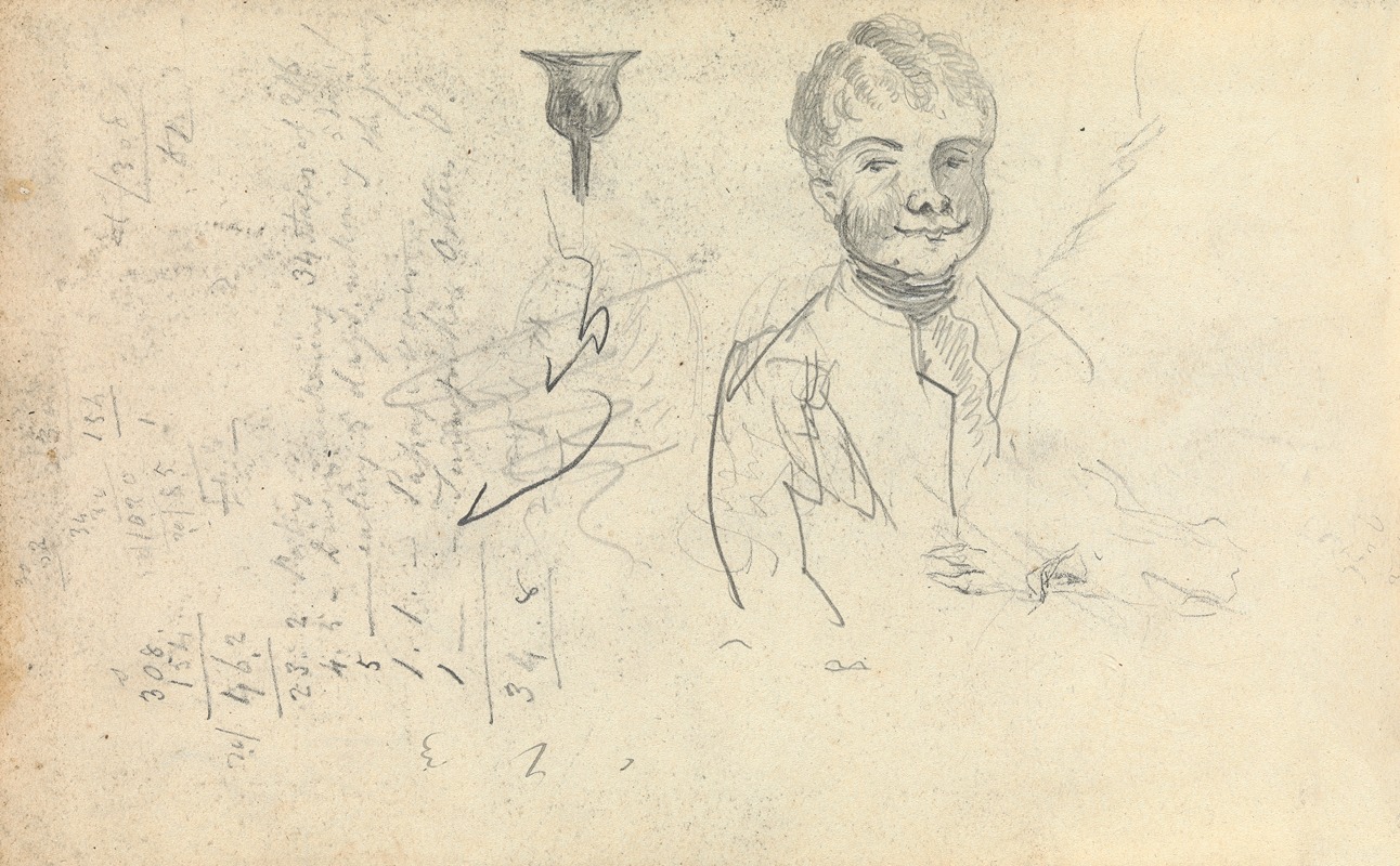 Thomas Bradshaw - Sketch of a Young Man