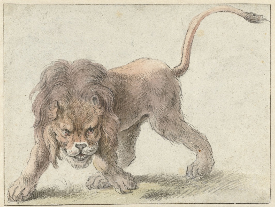 Cornelis Saftleven - Lion