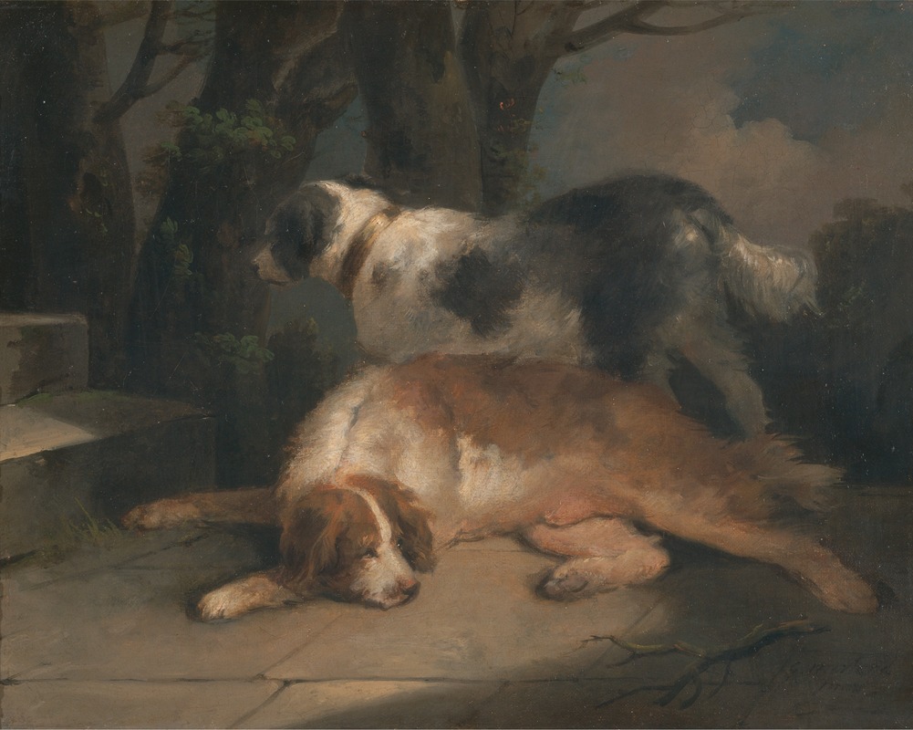 George Morland - Setters