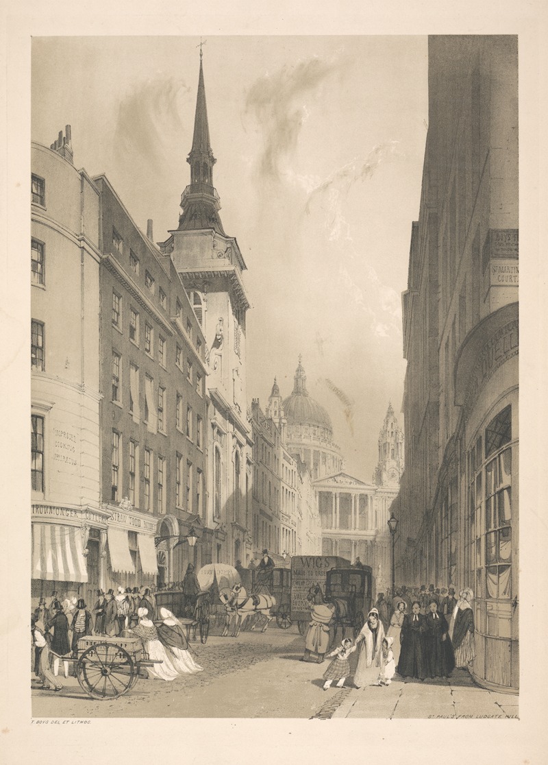 Thomas Shotter Boys - St. Paul’s from Ludgate Hill