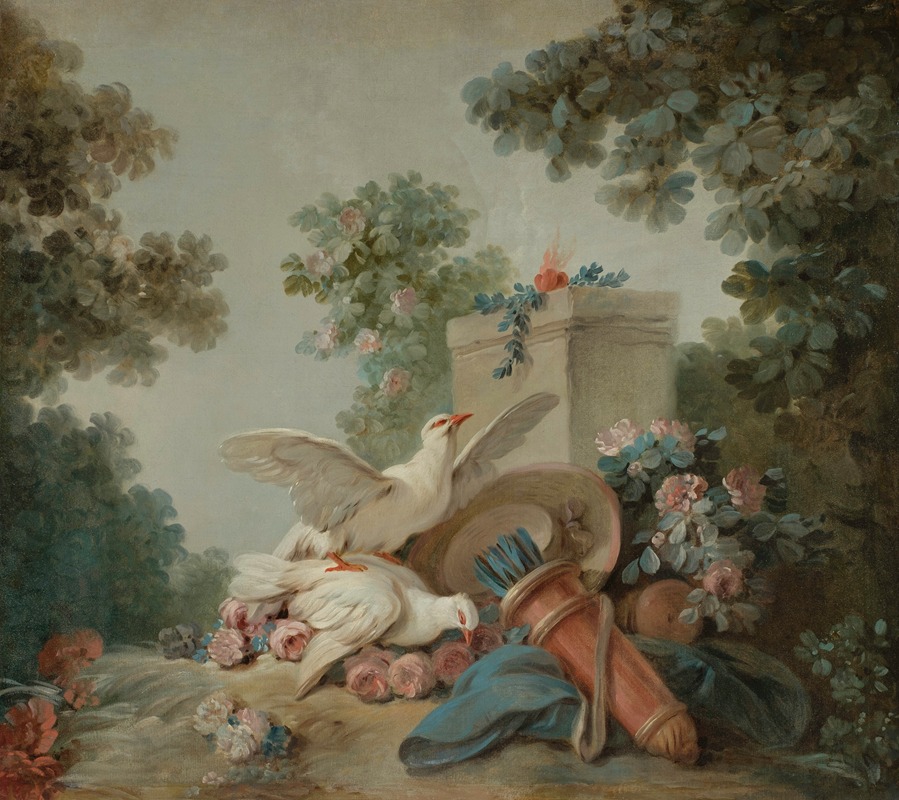 Jean-Baptiste Huet - Le sacrifice à l’autel de l’Amour
