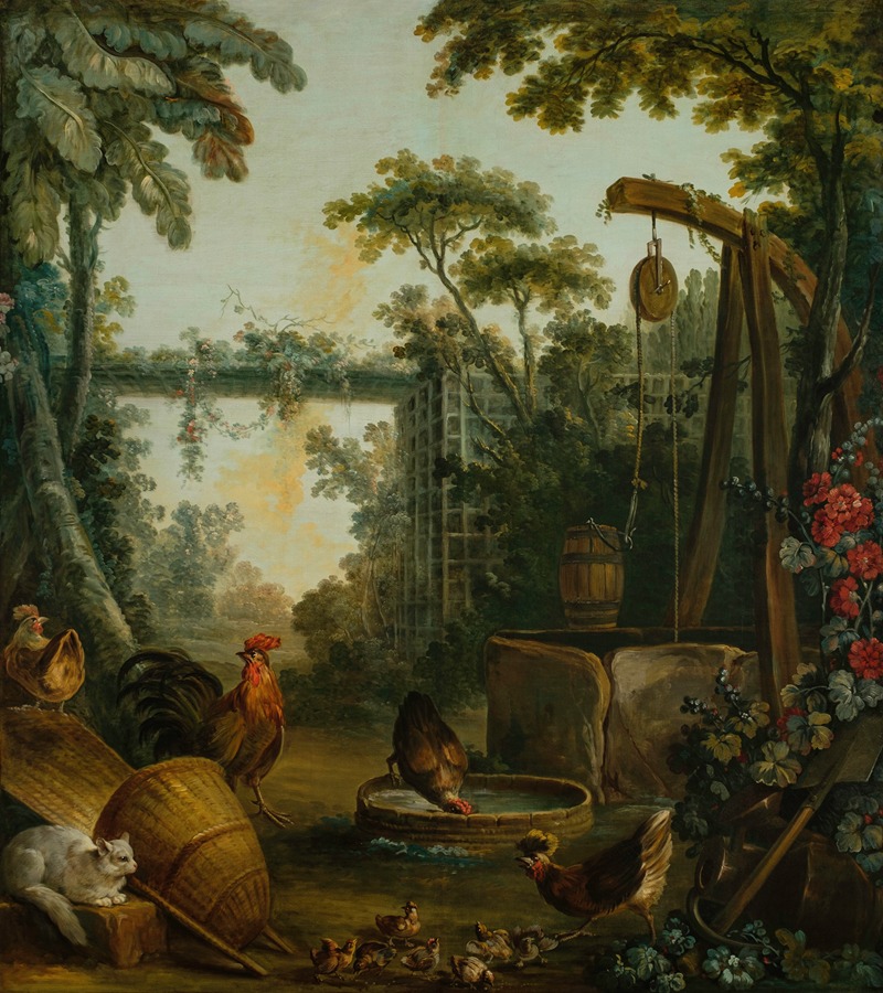 Jean-Baptiste Huet - Paysage rustique
