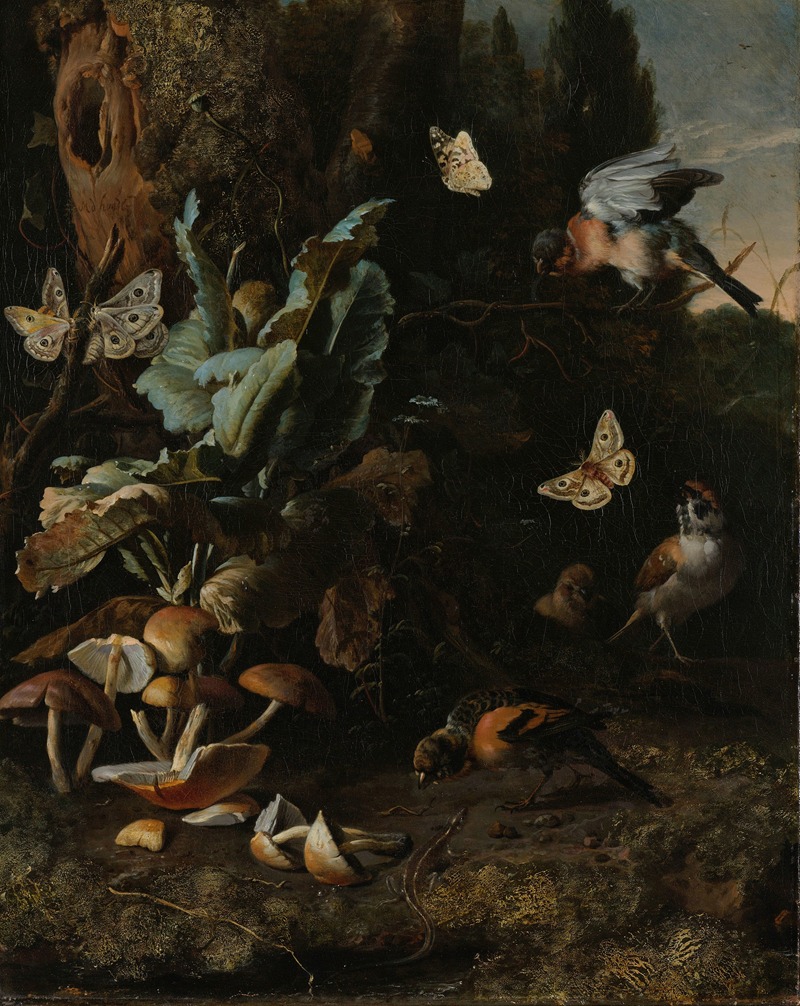 Melchior d'Hondecoeter - Animals and Plants