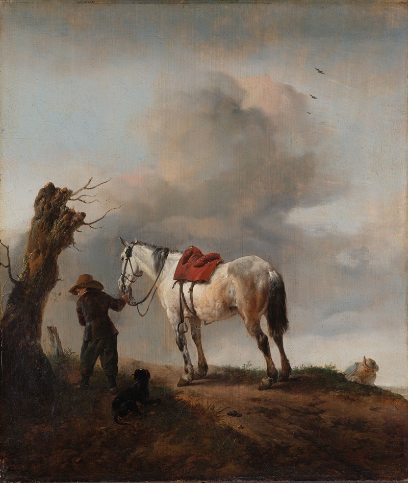Philips Wouwerman - The Grey Horse