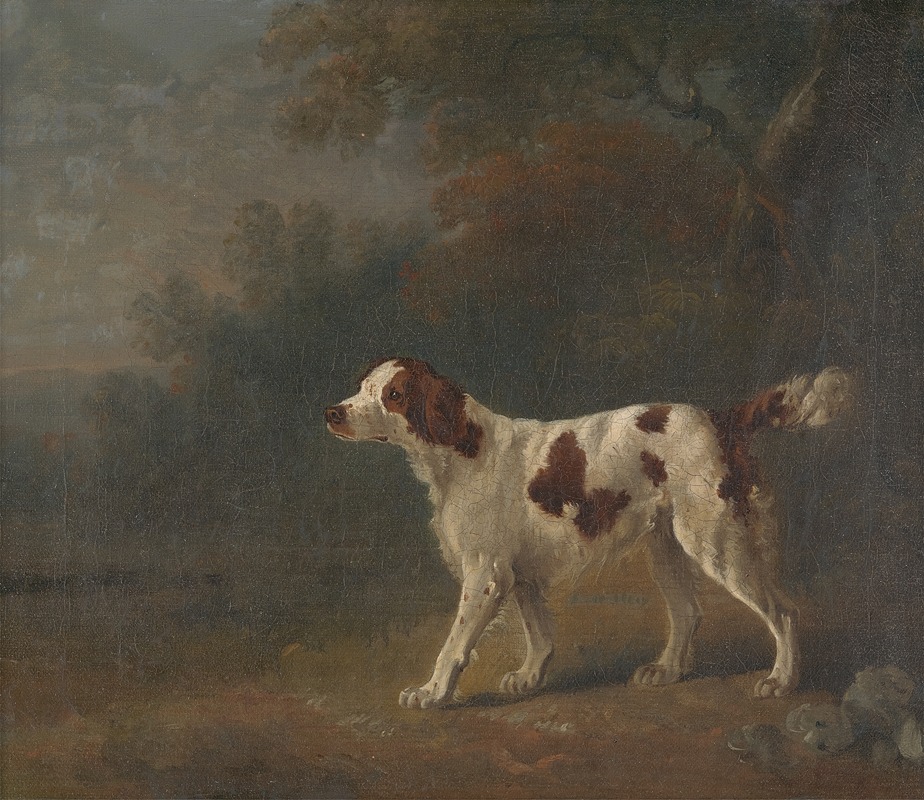 Sawrey Gilpin - A Setter at the Edge of a Wood