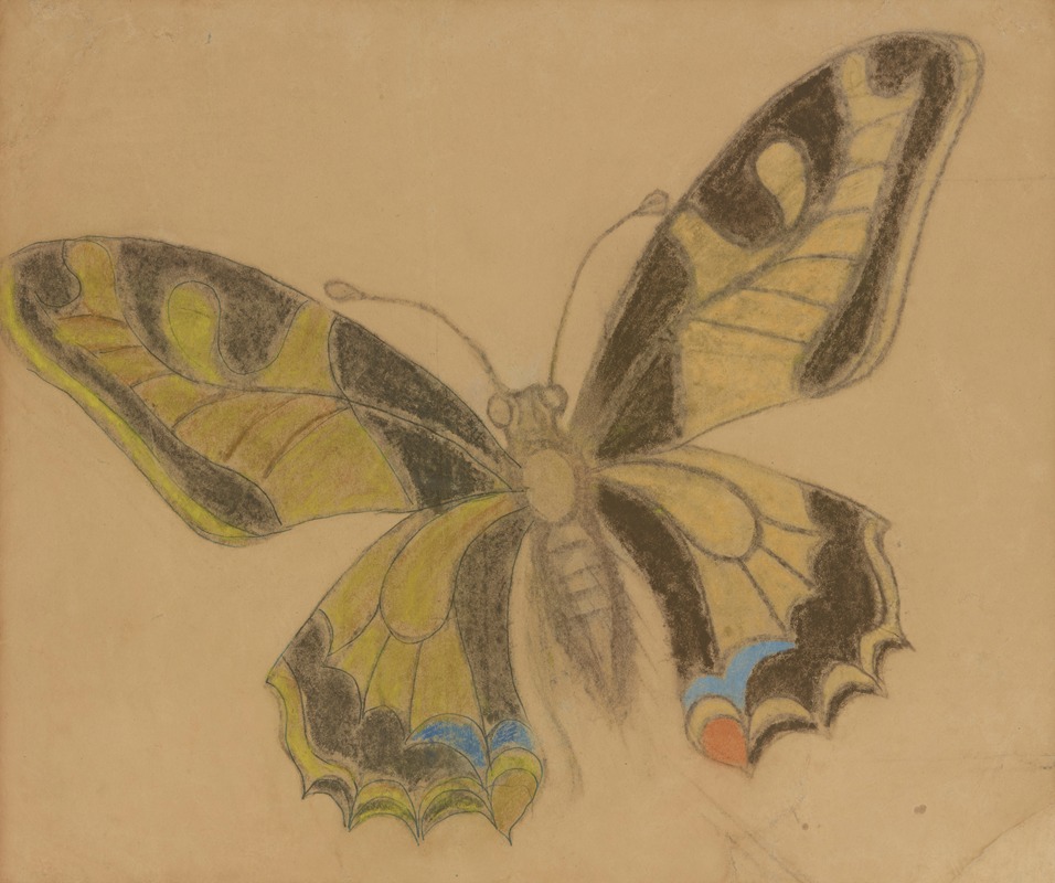 Stanisław Wyspiański - Butterfly (Old World Swallowtail)