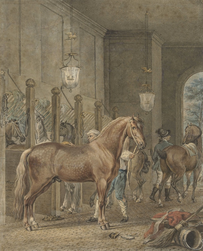 Tethart Philip Christian Haag - Stable Interior