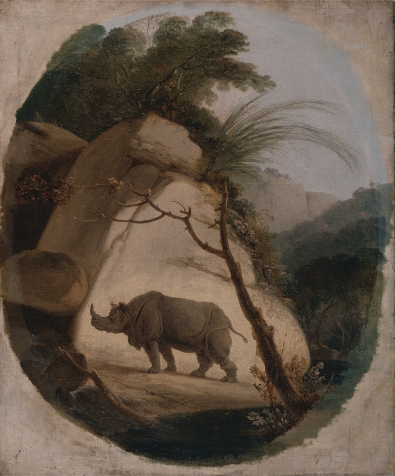Thomas Daniell - The Indian Rhinoceros