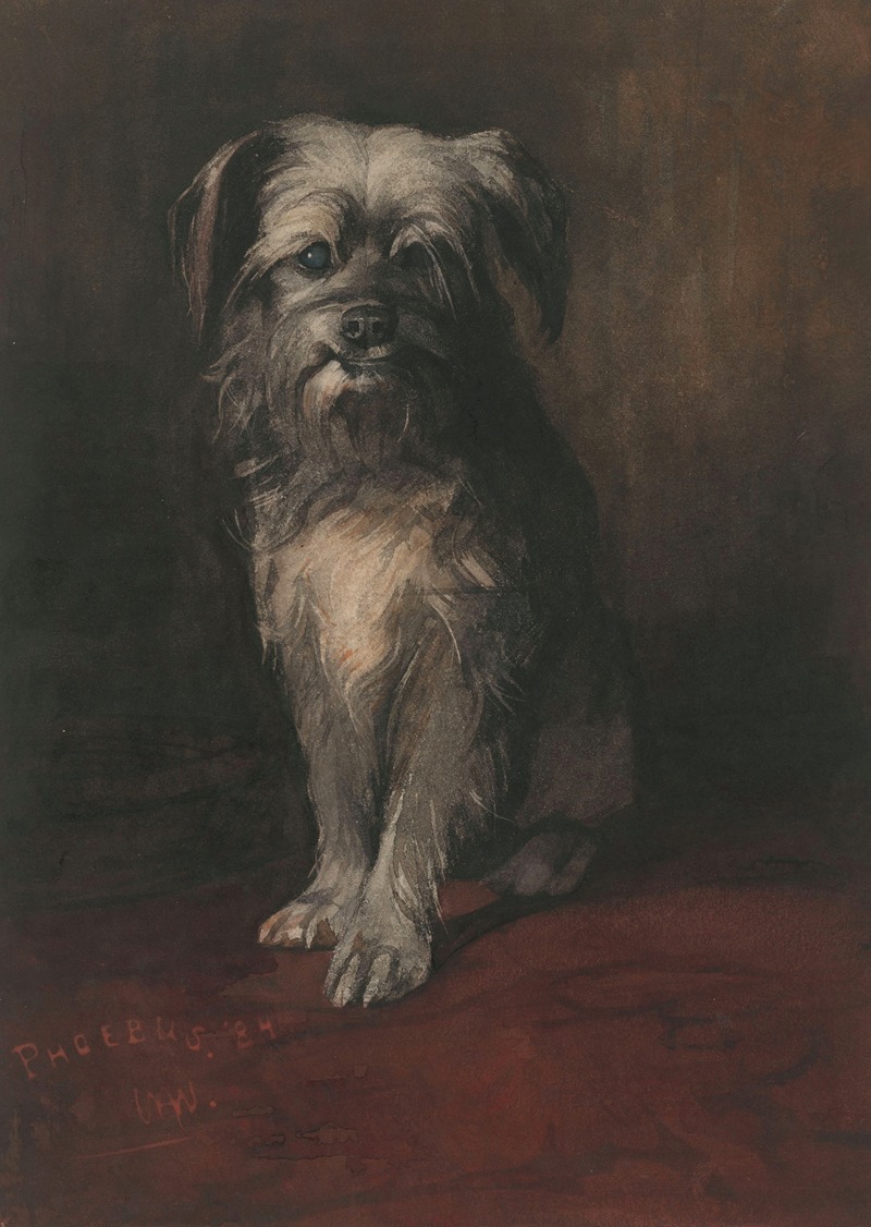 Willem Witsen - Portrait of the Dog Phoebus