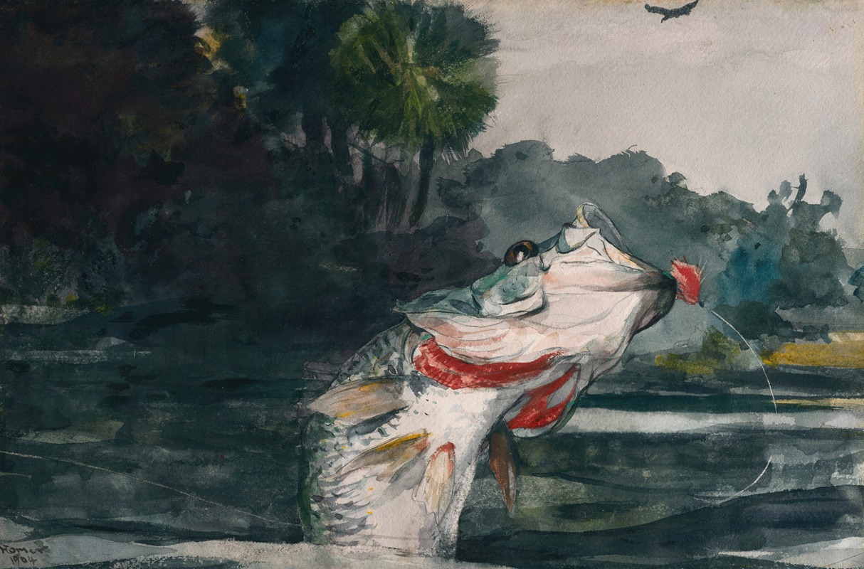 Winslow Homer - Life-Size Black Bass