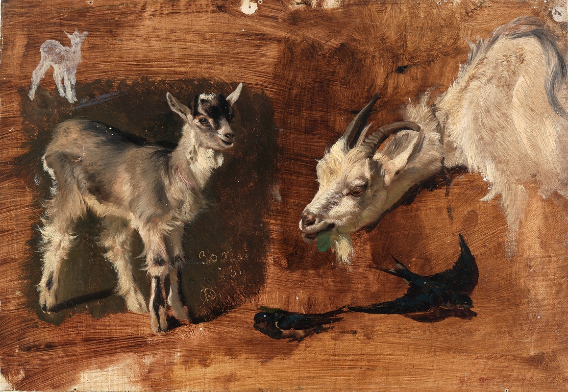 Eliphalet Fraser Andrews - Goats