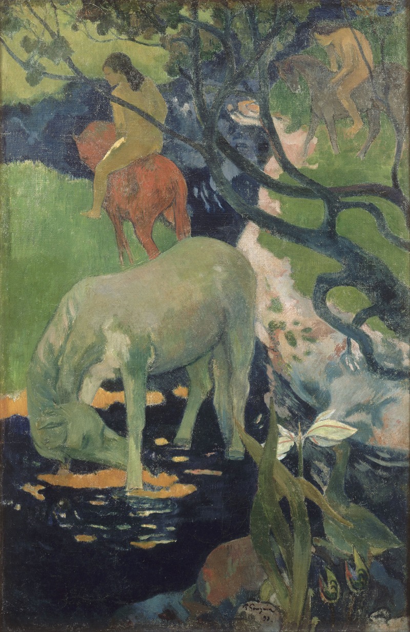 Paul Gauguin - The White Horse