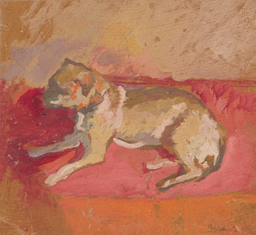 Zygmunt Waliszewski - Lying dog