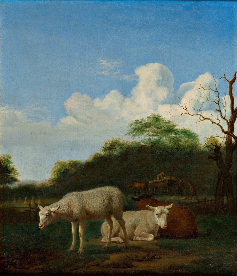 Adriaen van de Velde - The three sheep