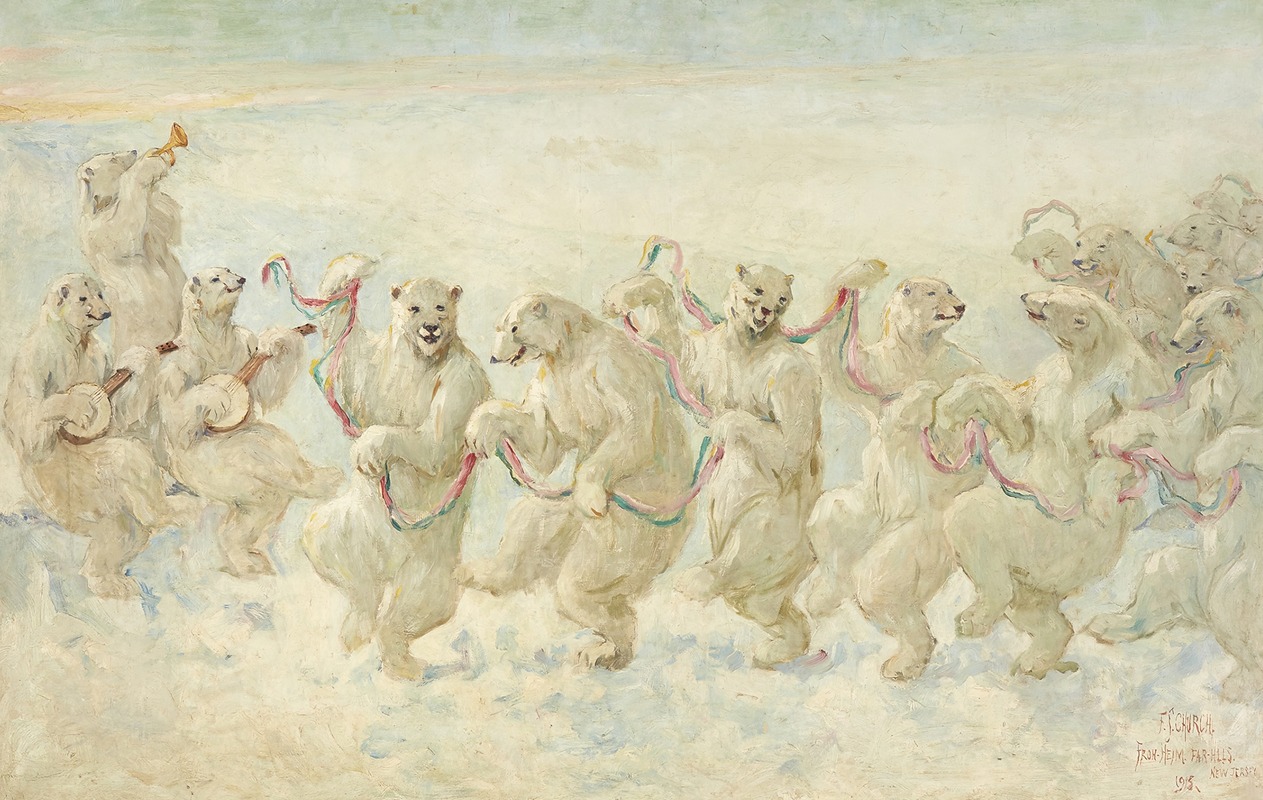 Frederick Stuart Church - The Polar Bear Dance