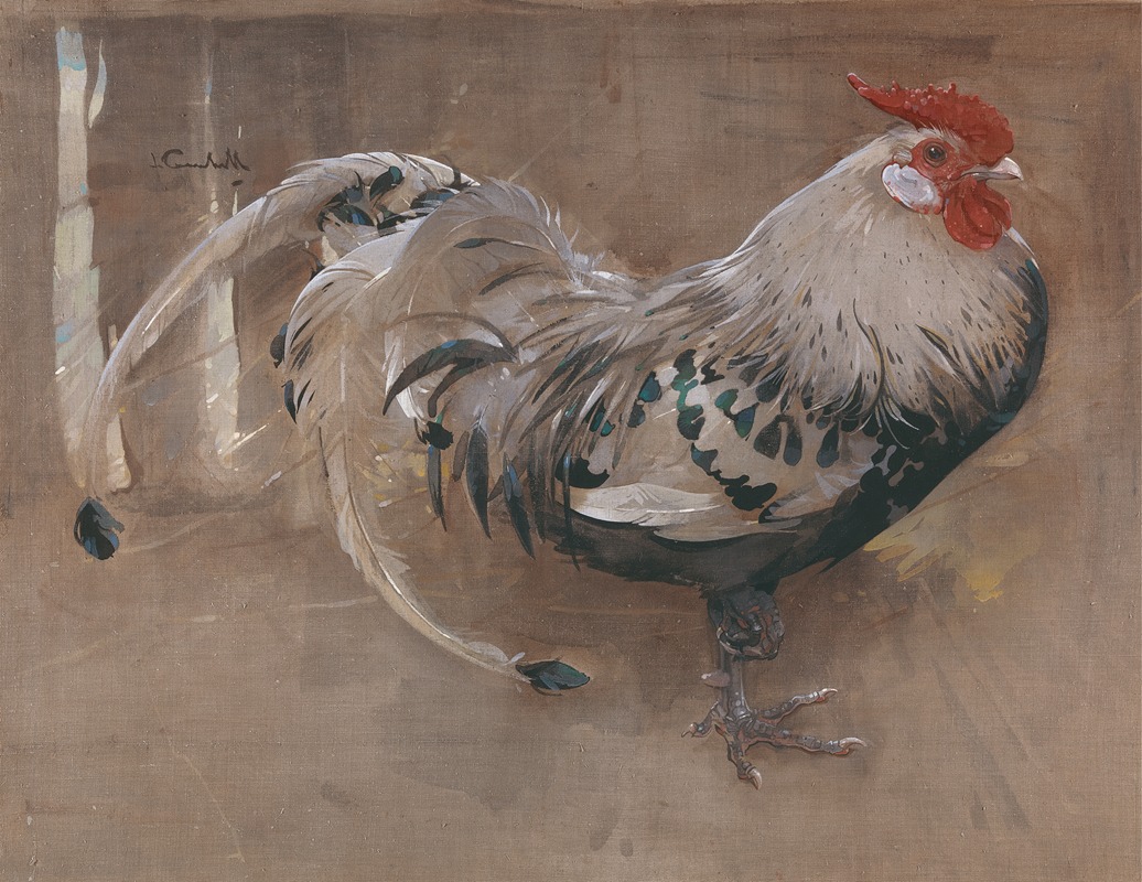Joseph Crawhall - The Spangled Cock