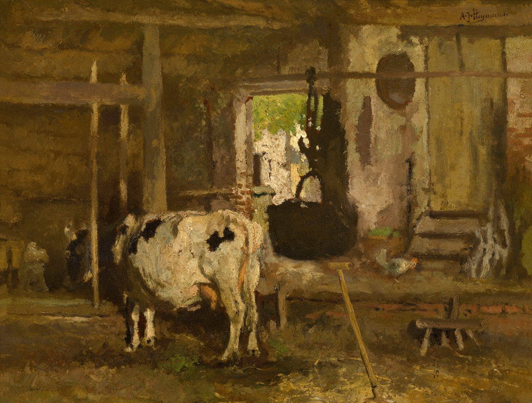 Adrien-Joseph Heymans - Stable Interior