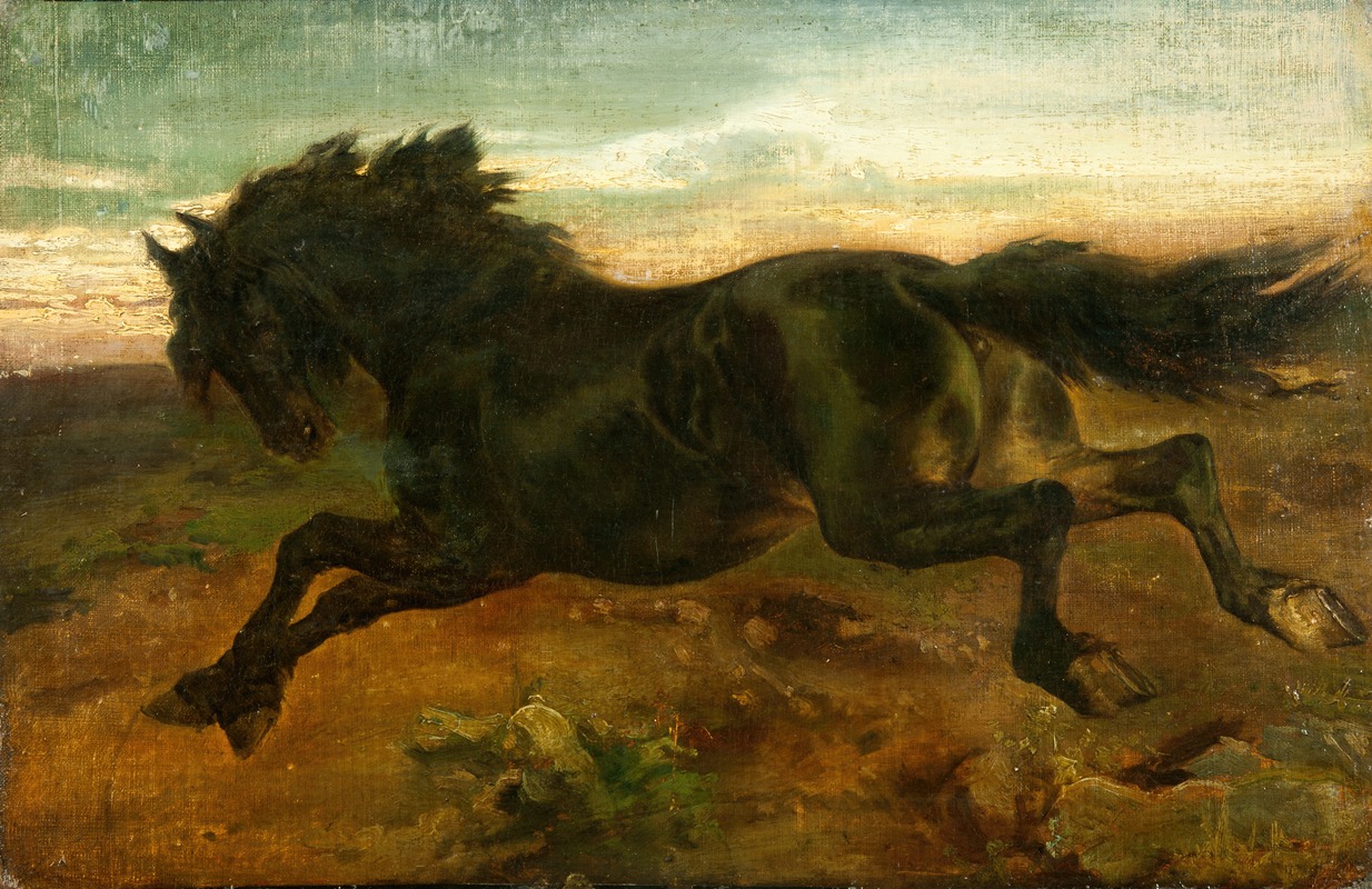 Carl Wahlbom - Galloping Horse