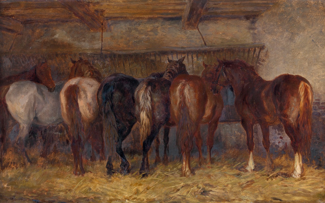 Charles Tschaggeny - Horses in Stable