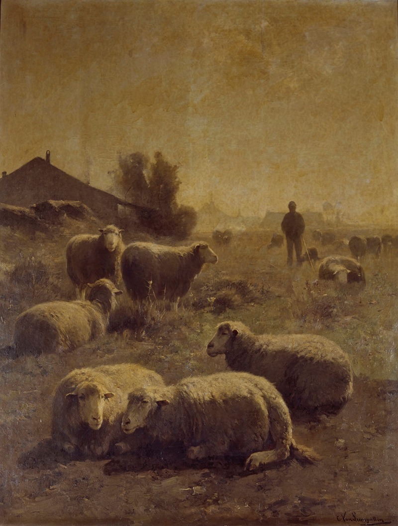 Cornelius van Leemputten - The Flock