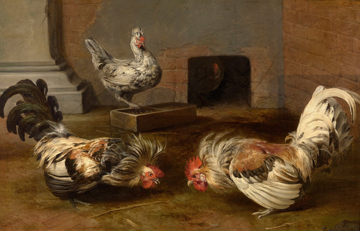 Frans Snyders - Fighting Cocks